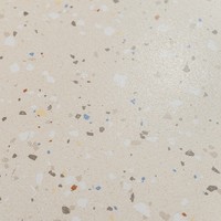 Baldosa de Porcelana Beige Tribeca de 120x120 cm, Mate, Rectificada, 9 mm de Grosor, Antideslizante, Textura de Piedra, para Cocina, Diseño Minimalista