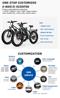 Vélos électriques pas chers en stock en Europe, pneus larges de 26 pouces, kit de vélo électrique le plus rapide, Fatbike de montagne, 1000w, vélo électrique hybride tout-terrain