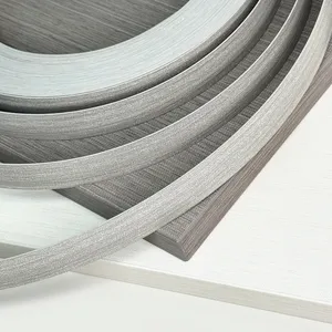 PVC Edge Banding Tape For Furniture Board Kitchen Waterproof Flexible Furniture Edge Banding