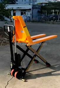1500กิโลกรัมขนาดเล็กแจ็คพาเลทไฮดรอลิขากรรไกรสูงลิฟท์รถลากพาเลท - Product Image 3