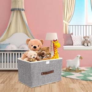 Складная тканевая корзина для хранения одежды большой вместимости - Product Image 5
