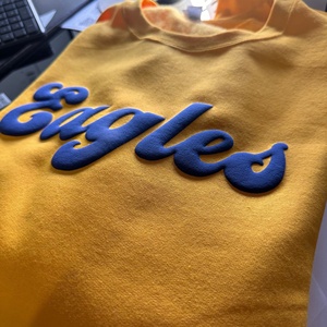 Tùy chỉnh đàn Puff truyền nhiệt vinyl, nhiều màu sắt-on in dày Puff in ấn in 3D Puff HTV Vinyl cho t Áo sơ mi - Product Image 2