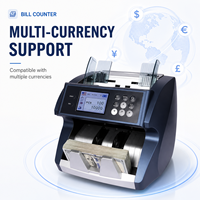 Contador de billetes con detección CIS 07D de grado bancario, Plug and Play a nivel mundial, integración perfecta con sistemas POS para bancos y comercios minoristas