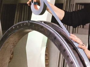 Te-sa resistente a la temperatura de acrílico recubierto de tela Gaffer Tape 4657 para enmascaramiento térmico - Product Image 6