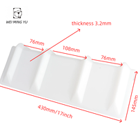 Protecteur d'angle en plastique PE robuste Wei Mingyu 430 mm, renforcé, résistant à l'eau, amortissant, sangle d'emballage économique