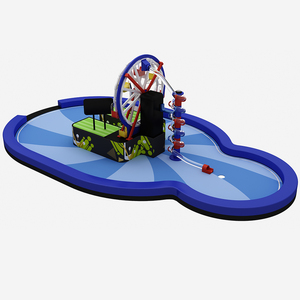Équipement interactif de terrain de jeu intérieur FEC en gros, jeu de golf familial personnalisé pour enfants et adultes - Product Image 3