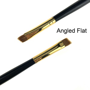 Definidor de <span class=keywords><strong>cejas</strong></span> cepillo cosmético del maquillaje al por mayor <span class=keywords><strong>pelo</strong></span> sintético cepillo - Product Image 5