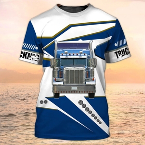 Chauffeur de camion 3D personnalisé hommes T-shirts tous imprimés hommes femmes t-shirts à manches courtes <span class=keywords><strong>Style</strong></span> <span class=keywords><strong>Harajuku</strong></span> <span class=keywords><strong>Streetwear</strong></span> hauts pullover en vrac - Product Image 1