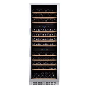 170 bottiglie frigorifero per vino Led Light Free Standing compressore Wine Cooler Smart Wine Cooler con controllo App Wifi