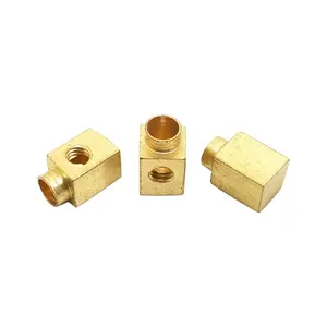 Square copper terminal block terminal electrical circuit board welding PCB multi-specification terminal block sources