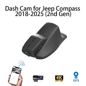 HD 4K Dash C พร้อมเลนส์ DVR ด้านหน้าและด้านหลังสองเลนส์ GPS เสียบแล้<span class=keywords><strong>ว</strong></span>เล่น - Product Image 1