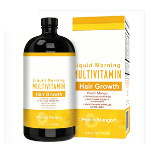 วิตามินเหลวแบบรับประทาน สารต้านอนุมูลอิสระ บำรุงเส้นผม ไบโอติน 10000mcg วิตามินดีแบบหยด 450 มล. สำหรับผู้ใหญ่ - Product Image 1