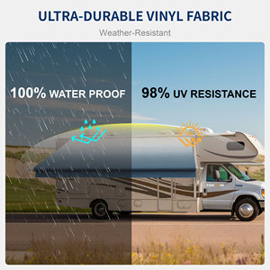 <span class=keywords><strong>Toldo</strong></span> Retráctil Motorizado para Autocaravana Awnlux W5700C con Luces, <span class=keywords><strong>Toldo</strong></span> Eléctrico para Remolque de 20 pies - Product Image 2