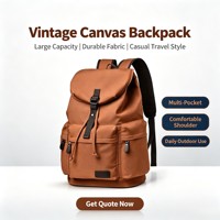 Sacs à dos pour ordinateur portable unisexes, sac à dos décontracté en toile 20-35L, sac pour tablette imperméable, harnais rembourré, sacs d'école pour l'université