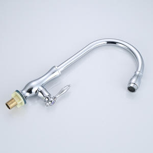 Grifo de Agua Fría Individual para Fregadero de Cocina, Modelo Morning Dew, de Acero Inoxidable de 4 Puntos - Product Image 3