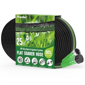 <span class=keywords><strong>Tubo</strong></span> Irrigazione Piatto Personalizzato da 30 Metri con Picchetti per <span class=keywords><strong>Giardino</strong></span>, <span class=keywords><strong>Tubo</strong></span> <span class=keywords><strong>Gocciolante</strong></span> Collegabile a Doppio Strato Anti-perdita con Fori - Product Image 5