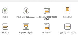 Orange <span class=keywords><strong>Pi</strong></span> 5 5B 16GBRamシングルボードコンピューターRK3588S128GBEMMC Wifi BT開発ボードOrangepi5B Orange <span class=keywords><strong>Pi</strong></span> 5B - Product Image 2