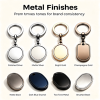 Porte-clés en métal avec logo personnalisé, qualité supérieure, cadeaux de marque, vente en gros, alliage de zinc, porte-clés minimaliste, souvenir, usine OEM ODM
