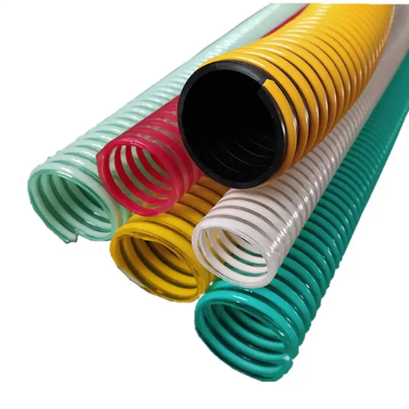 Flexibler Spiralwendel-Wasserabgabe-Saugrohr Industries taub sauger schlauch PVC-Saug schlauch