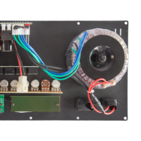 Carte amplificateur numérique BT 220V/12V Version Home Cinéma Double microphone Subwoofer Récepteur Amplificateurs