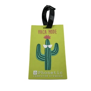 Etiquetas de Equipaje de Cuero PVC con Logotipo Personalizado de Fábrica, Diseño de Letras a la Moda, Venta Directa - Product Image 5