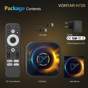 Nhà hộp thông minh vontar h728 Octa Core Android 14.0 8K Wifi 1000m BT 5.0 + thông minh Android TV Box với điều khiển từ xa - Product Image 5