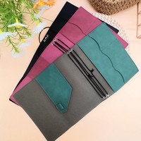 Couverture de carnet de voyage vintage A5 en cuir végétalien, organiseur quotidien portable, étui rechargeable avec élastiques et boucle pour stylo