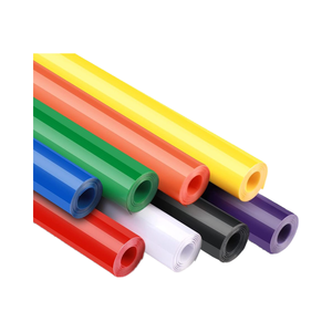 8 colores para cortadores de camafeo de silueta Cricut, troqueles de superficie brillante para carteles artesanales, rollos de vinilo adhesivo permanente - Product Image 1