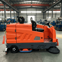 Nouvelle Grande Autolaveuse Autoportée Autopropulsée avec Brosse de Polissage pour Nettoyage Industriel 10800 m/h 1450 mm Intérieur/Extérieur
