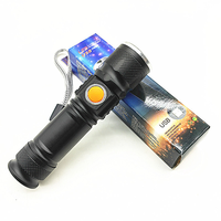 10W USB Rechargeable IP65 ABS Camping lampe de poche LED conception Portable 6000K alerte à la lumière du jour 100-1000 Lumens corps de lampe en aluminium
