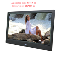 Pantalla LCD Publicitaria Delgada de 10 Pulgadas para Tiendas y Supermercados, Marco Digital para Fotos e Imágenes