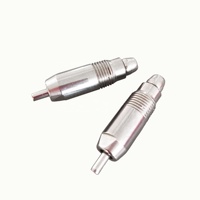 Abreuvoir automatique pour volailles en acier inoxydable fileté QA, abreuvoir automatique pour lapins à visser