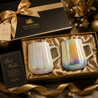 Prix compétitif 415ml Grande capacité Perle Glacée Laser pour Tasses Boisson Chaude Tasse à Café pour Fête