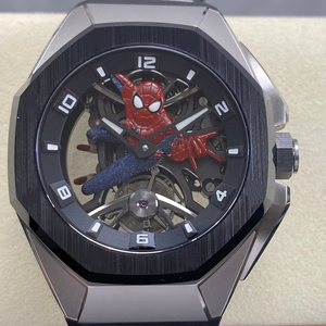 Reloj Mecánico de Lujo para Buceo, de la Mejor Calidad, Resistente al Agua, 42 mm, Movimiento Tourbillon de Fábrica RM, Concepto Spider-Man - Product Image 1