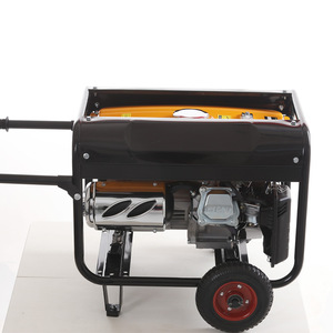 Générateur à essence monophasé 3KW tout en cuivre, démarrage manuel, 220V, moteur 4 temps domestique, courant nominal 10A, 60Hz, démarrage par lanceur, AC 380V - Product Image 2