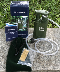 Damla nakliye kaynağı fabrika kamp su filtresi pompası plastik yürüyüş ürünleri su arıtıcısı pompa - Product Image 4