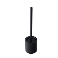 Brosse de toilette noire à long manche de haute qualité brosse de nettoyage de salle de bain pour toilette