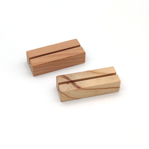 Tùy chỉnh hình ảnh hiển thị móc áo đứng DIY gỗ cơ sở kinh doanh Bảng <span class=keywords><strong>menu</strong></span> chủ thẻ cho bưu thiếp đám cưới Nhà Bên văn phòng bàn - Product Image 2