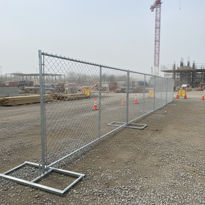 Yuking Direct Factory Customized Galvanized Chain Link Fence with Cyclone <b>Wire</b> <b>Mesh</b> 1mm-4mm Gauge for Yard Use-Hebei Origin - Product Image 1