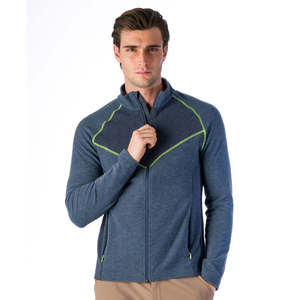 Giacchetta da trekking in pile per uomo - Product Image 1