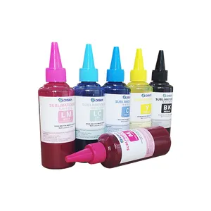 Epson i3200 mürekkep püskürtmeli yazıcı için 100ML dijital tekstil mürekkep boya süblimasyon baskı mürekkepleri 4 renk ısı Transfer mürekkebi