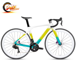 Bicicleta de Carretera Aerodinámica de Fibra de Carbono de 24 Velocidades, Frenos de Disco Hidráulicos, Tecnología EPS, Diseño Ligero, <span class=keywords><strong>Pedales</strong></span> Ordinarios, Ruedas 700c - Product Image 1