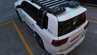 Plateforme de toit de voiture en alliage d'aluminium, échelle latérale, ensemble de boîtes latérales pour Toyota Land Cruiser LC300 LC200, accessoires extérieurs tout-terrain