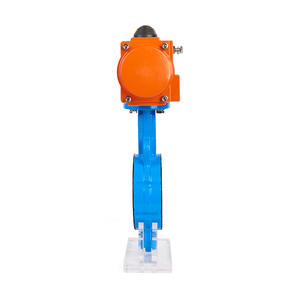 วาล์วปิด-เปิดเร็วแบบนิวเมติก D671X-16Q สำหรับวาฟเฟิล  ทำจากสแตนเลส 304  สำหรับระบบจ่ายน้ำ  ซีลแบบนุ่ม  สำหรับน้ำมันและก๊าซ - Product Image 2