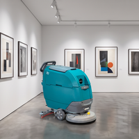 Mesin Penghisap Debu dan Pencuci Lantai GIYO X7D Walk-Behind Compact Vacuum dengan Tangki Air Ganda Terpisah Kapasitas Besar dan Interval Kerja yang Diperpanjang