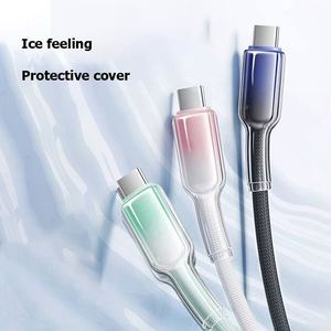 1M USB <b>Type</b>-<b>C</b> to <b>Type</b>-<b>C</b> 60W Fast <b>Charging</b> <b>Cable</b> Nylon Braided Data Cord for Phones & Tablets, Wholesale Ready - Product Image 2