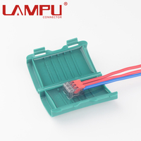 Boîtier de jonction miniature étanche IP68 pour extérieur, petit format, isolé, rempli de gel, pour câblage d'équipements industriels