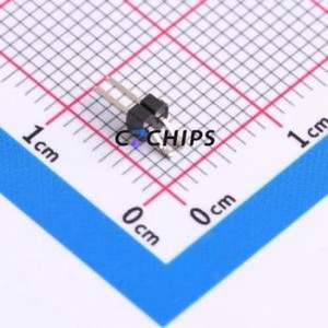 HX PZ1.27-1x2P WT Pin Header SMD,P=1.27mm,Horizontal Mount Connector 1x2P 1.27mm Pin Header Horizontal Mount - Product Image 1