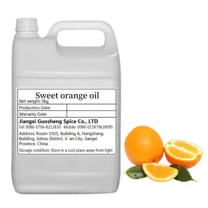 Pure Organic Sweet Orange Essential Oil Natural Ingredient for Blackhead Removal No Additives