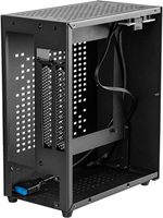 Boîtier PC Gaming Mini Tour en Aluminium OEM A07 avec Support Mini ITX, Ports USB, Fenêtre Latérale et Riser PCI pour Carte Graphique GPU